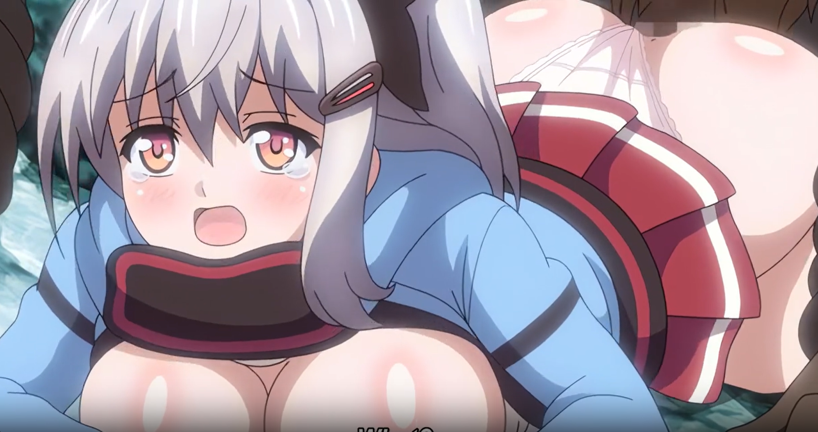 病気の姉を救うために危険な森に入った健気なロリ少女が鬼ごっこに巻き込まれ、触手と魔物に幼い体を犯される